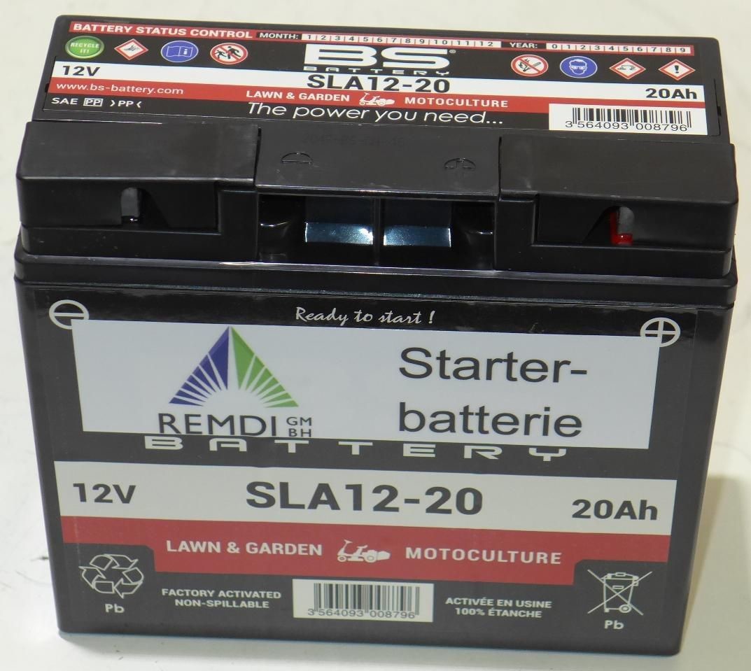 Stiga Gelbatterie für Rasentraktor 12 Volt / 18 Ah