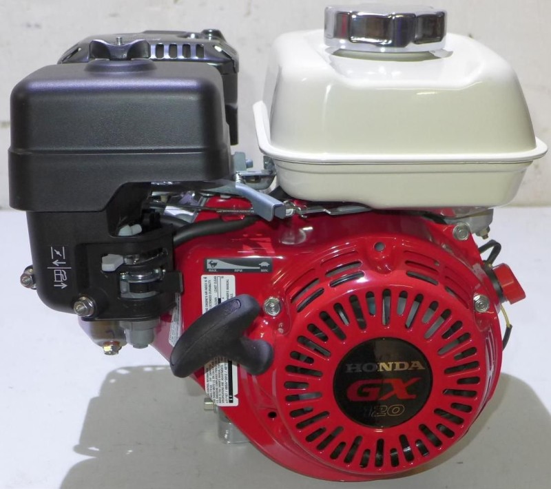 Honda Industrie Motor ca. 3,5 PS(HP) (früher 4 PS) GX120 Serie Welle 18/53 mm
