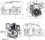 Loncin Rasentraktor Motor 12 PS (HP) E-Start 25,4/80 mit Auspuff