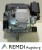 Loncin Rasentraktor Motor 12,5 PS (HP) E-Start 25,4/80