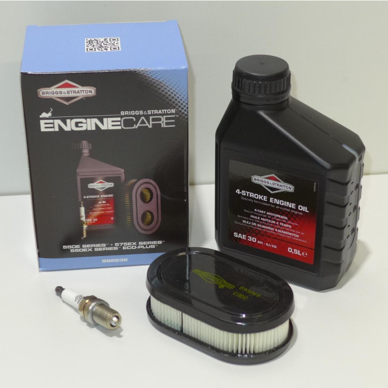 Original Briggs & Stratton Wartungskit 992232 ohne Vorfilter für Luftfilter