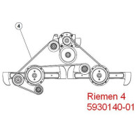 Original Husqvarna Keilriemen 5930140-01 Mähwerk