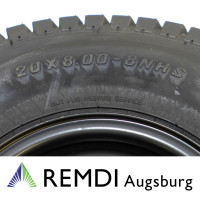 Hinterrad für Rasentraktor 20x8.00-8 Rasenprofil