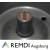 Hinterrad für Rasentraktor 20x8.00-8 Rasenprofil