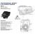 Rasenmäher/Aufsitzer Motor Briggs & Stratton 7,5 HP 1000PXi Welle 25/80
