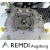 Kohler Industrie Motor ca. 9,5 PS(HP) CH395 Serie Welle Konisch für Einachser