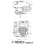 Rasenmäher Motor Briggs & Stratton ca. 5,5 PS(HP) 675EXi Serie Welle 22,2/80