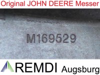 Original JOHN DEERE Messer-Satz AM145567 für X950R 122 cm Bohrung 20,5 mm