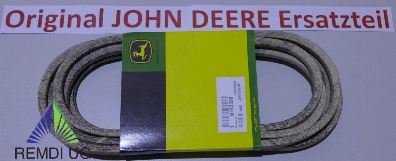 Original JOHN DEERE Keilriemen M152398, X300R, X305R
