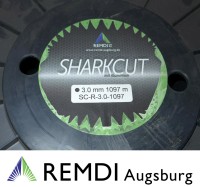Sharkcut Profi Alu Trimmerfaden, Nylonfaden, Mähfaden rund 3,0 mm 1.097 Meter