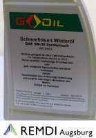 Winter - Motoröl SAE 5W-30 1 Ltr. für Schneeräumer und Schneefräsen
