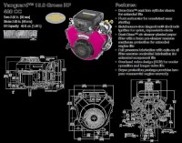 Briggs & Stratton Motor ca. 16 PS(HP) Vanguard konische Welle