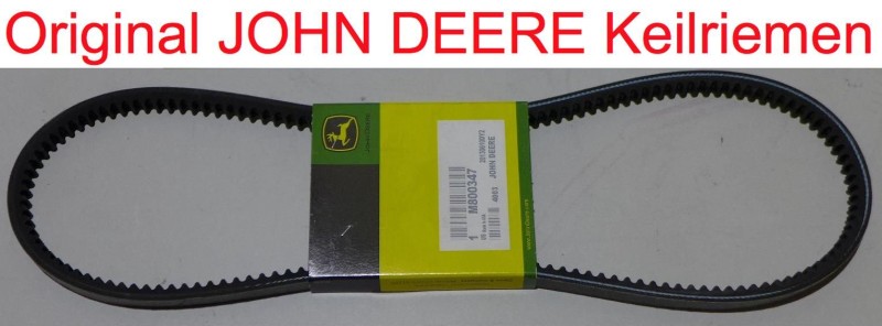 Original JOHN DEERE Keilriemen M800347 für 455