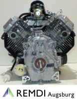 Kawasaki 2-Zylinder Motor 17 PS (HP) FS Serie E-Start Welle 25,4/80