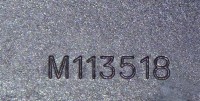 Original JOHN DEERE Messer-Satz M113518 für 455, 415