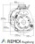 Briggs & Stratton Rasentraktor Motor 12,5 PS (HP) E-Start PB 3125 Auspuff Tank