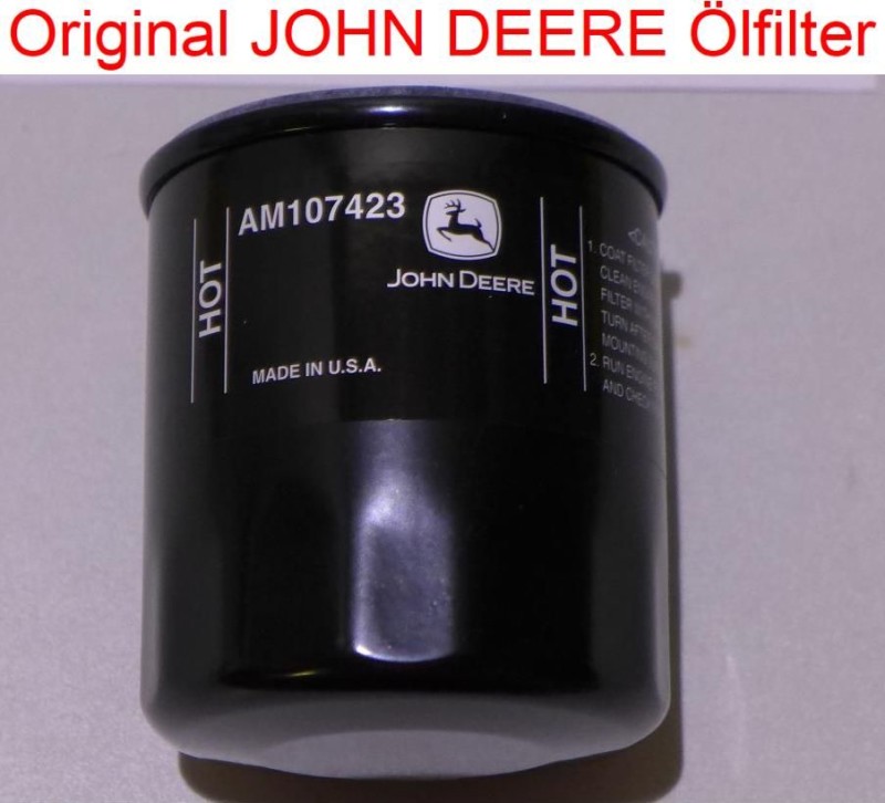 Original JOHN DEERE Motorölfilter AM107423