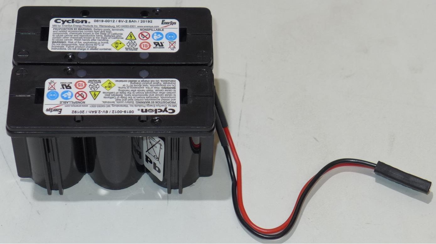 Starterbatterie 12V 2,5 A für Handrasenmäher